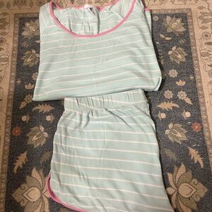 LAKE Short Sleeve Pajama Set